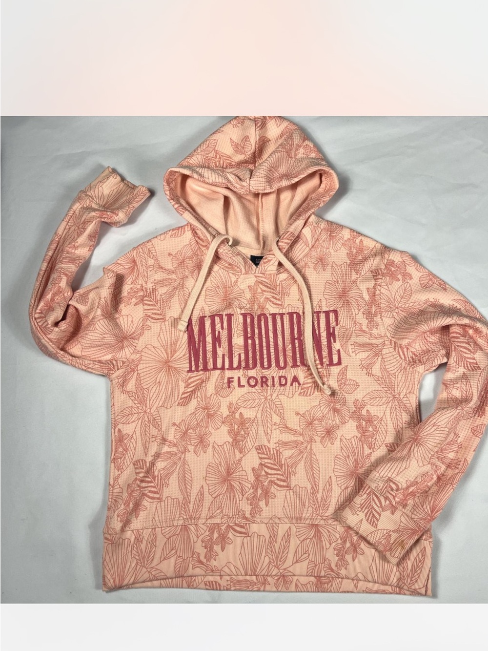 MV Sport Peach Pink Pullover Hoodie